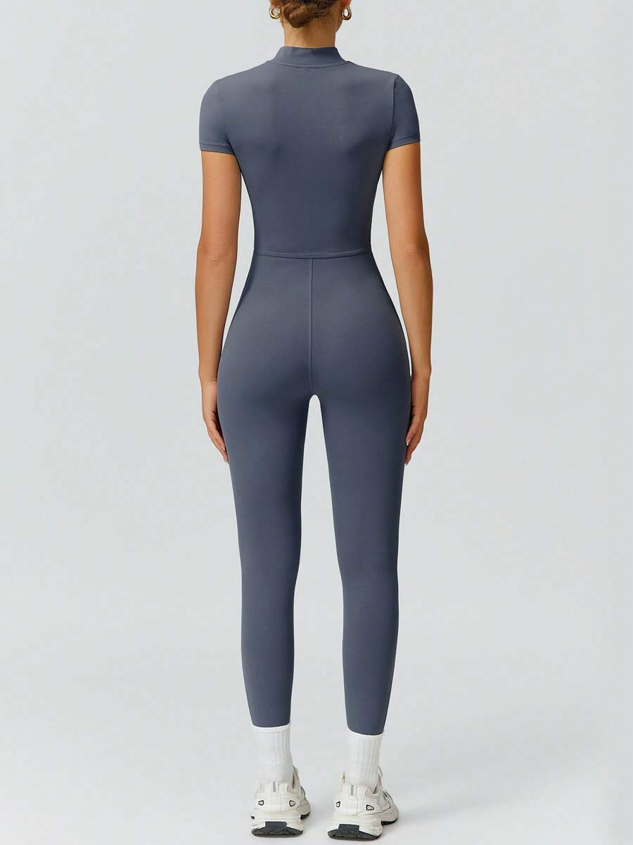 NcmRyu 1 Peça Macacão Casual Sexy Feminino com Cintura Elástica Sem Costura e Modelagem Levantadora