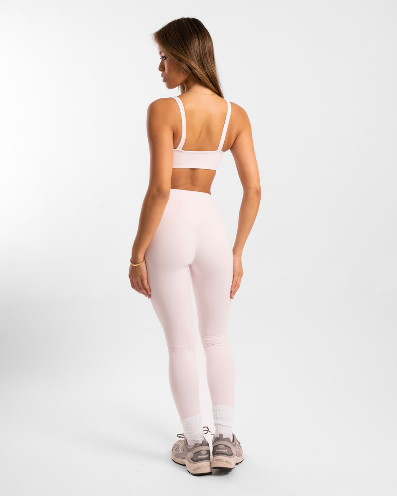 Not Your Basic Leggings - Pale Pink (Invisible Scrunch)