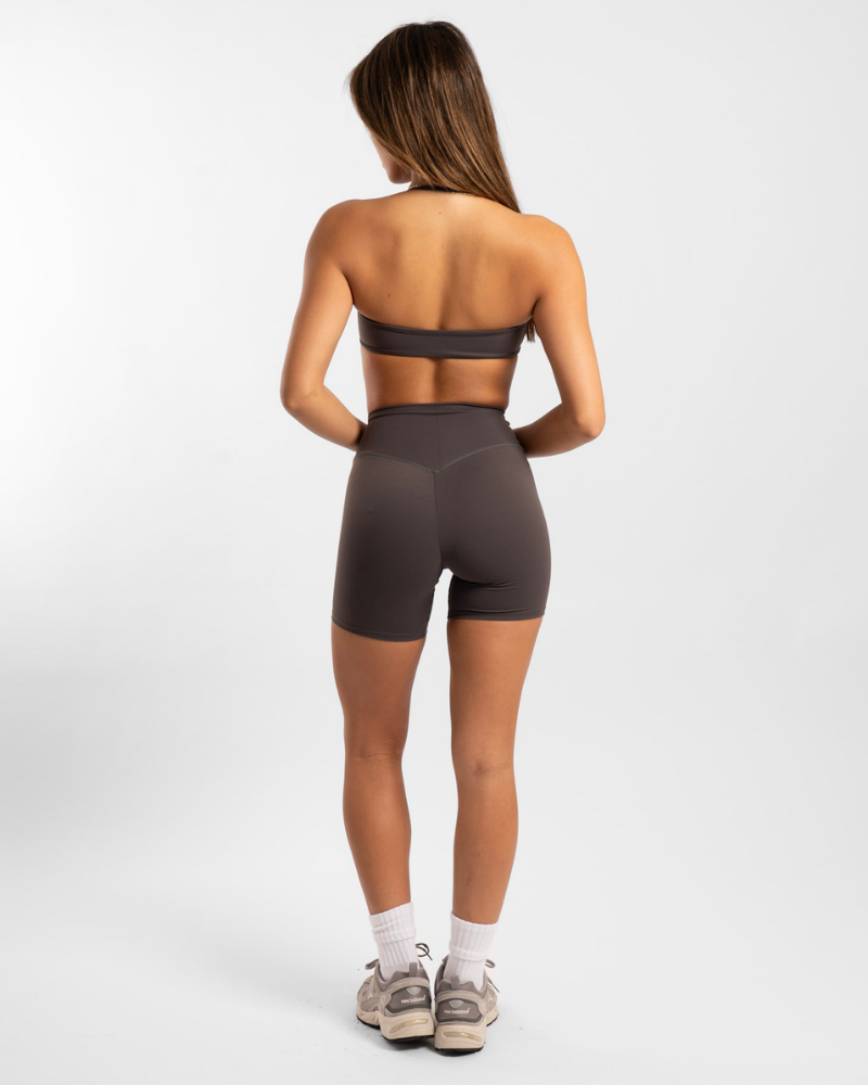 Not Your Basic 6 Inch Shorts - Charcoal (Invisible Scrunch)