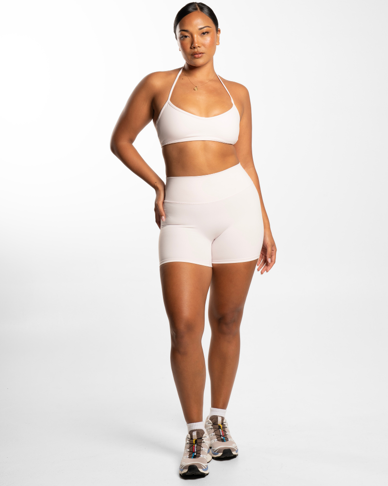 Halter Crop - Pale Pink