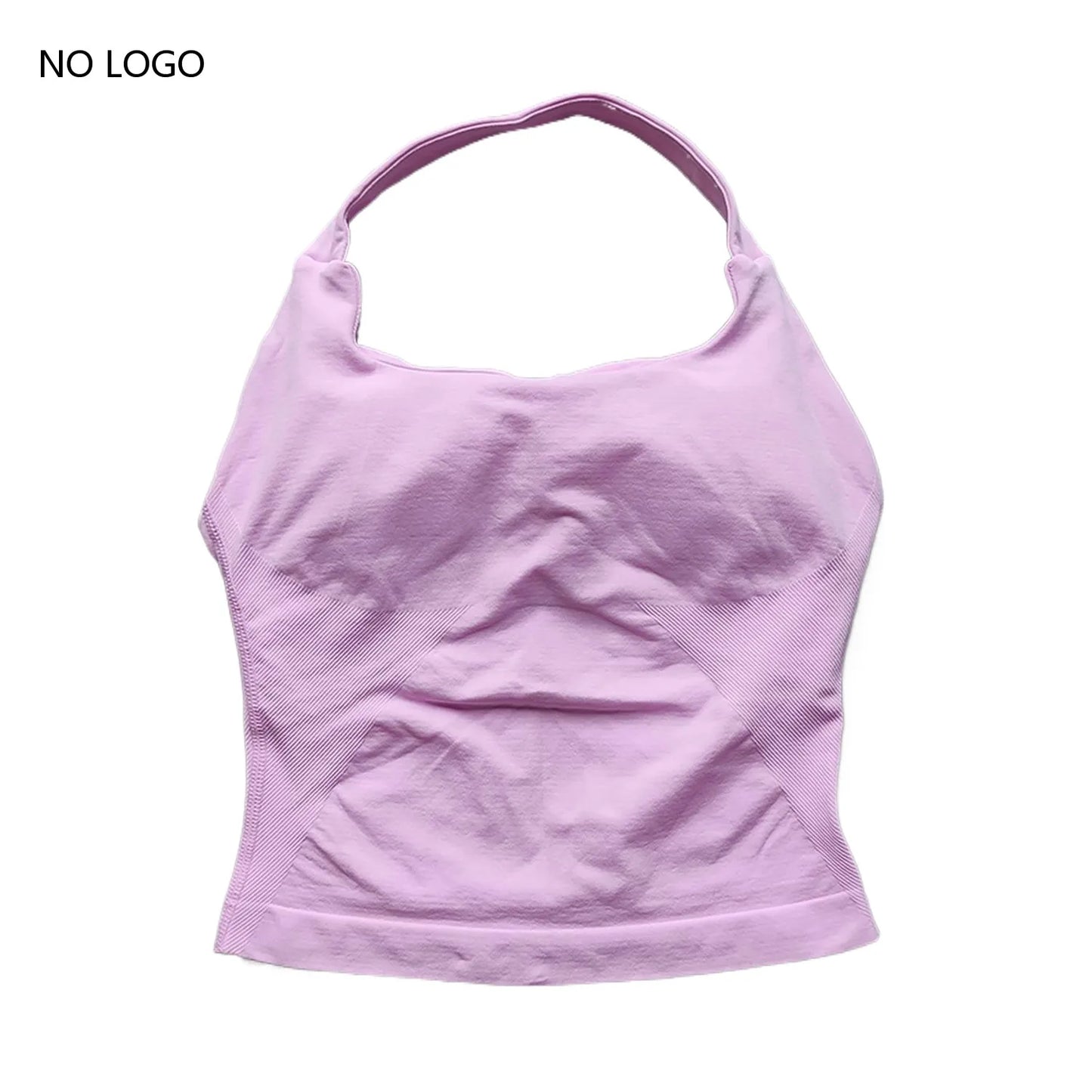 Impact haut à licou soutien-gorge de sport push-up dos nu conception Yoga débardeur Fitness entraînement vêtements de sport vêtements de sport soutiens-gorge de sport