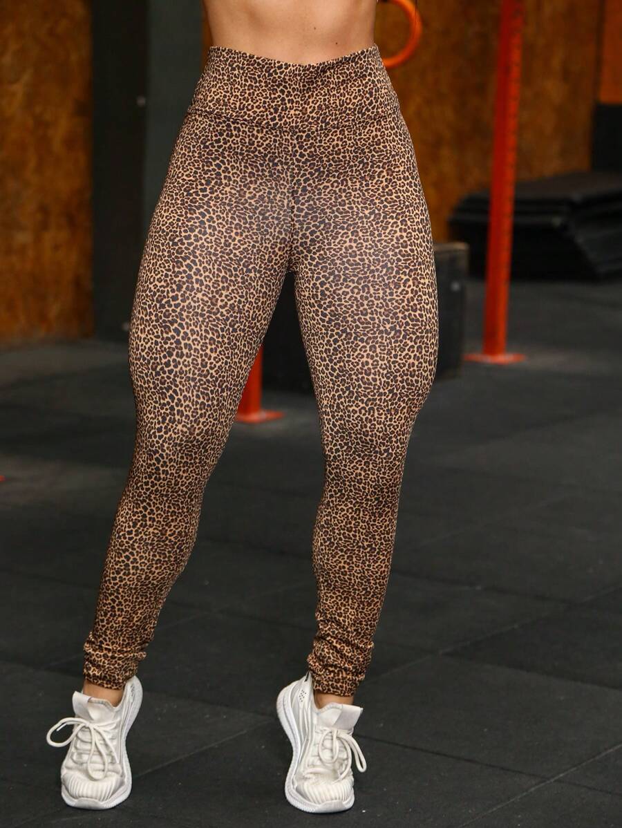 Calça Legging De Academia Cintura alta