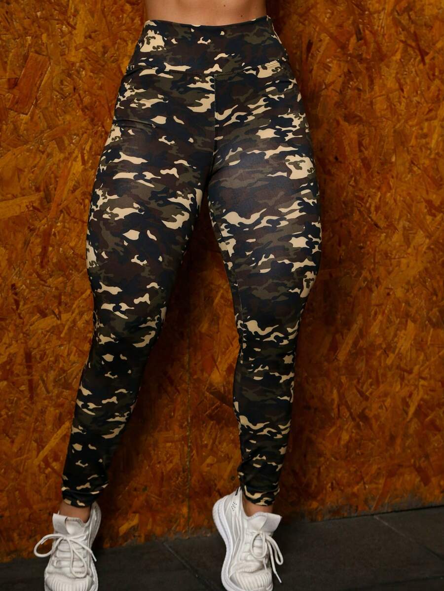 Calça Legging De Academia Cintura alta