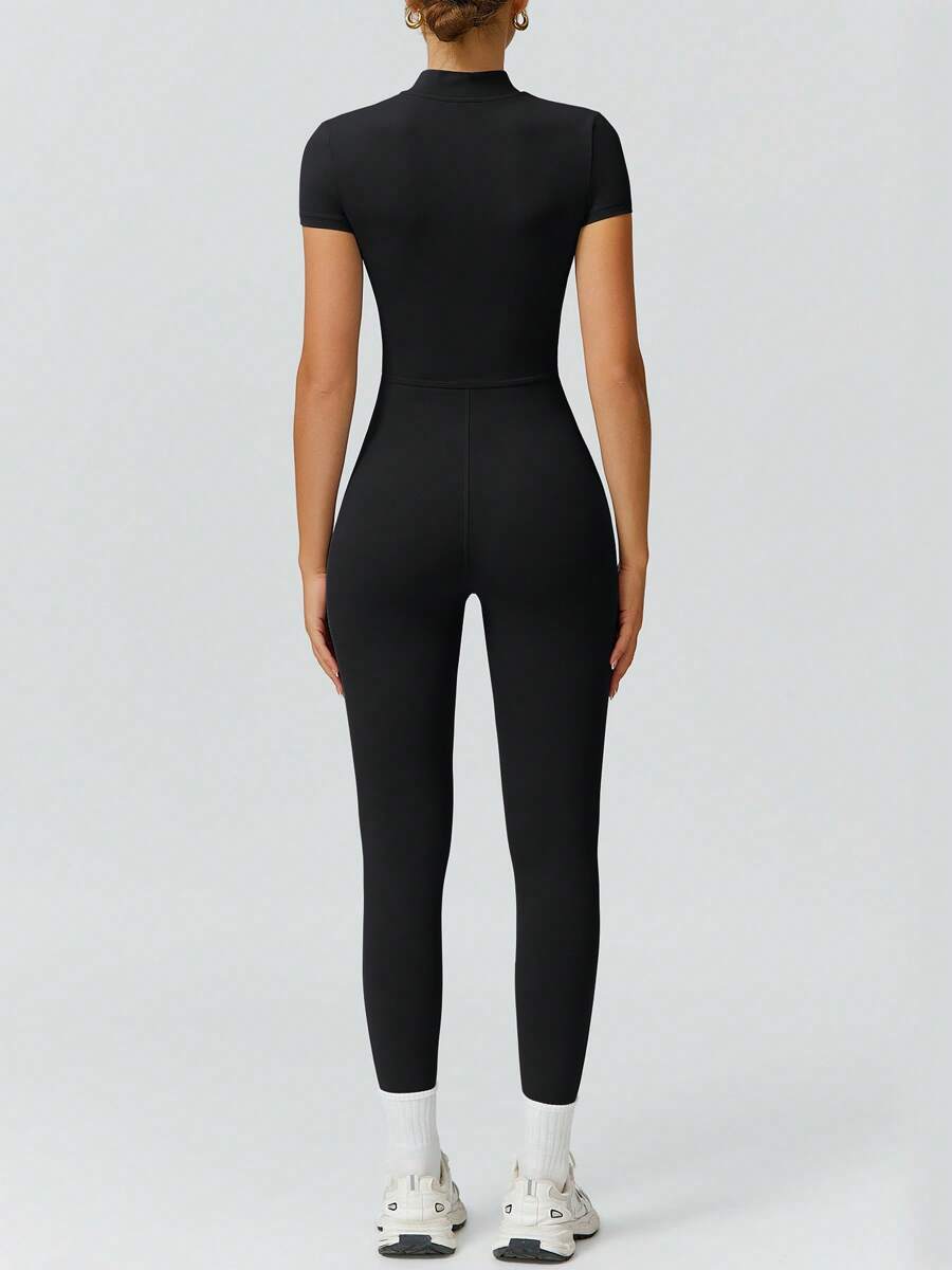 NcmRyu 1 Peça Macacão Casual Sexy Feminino com Cintura Elástica Sem Costura e Modelagem Levantadora