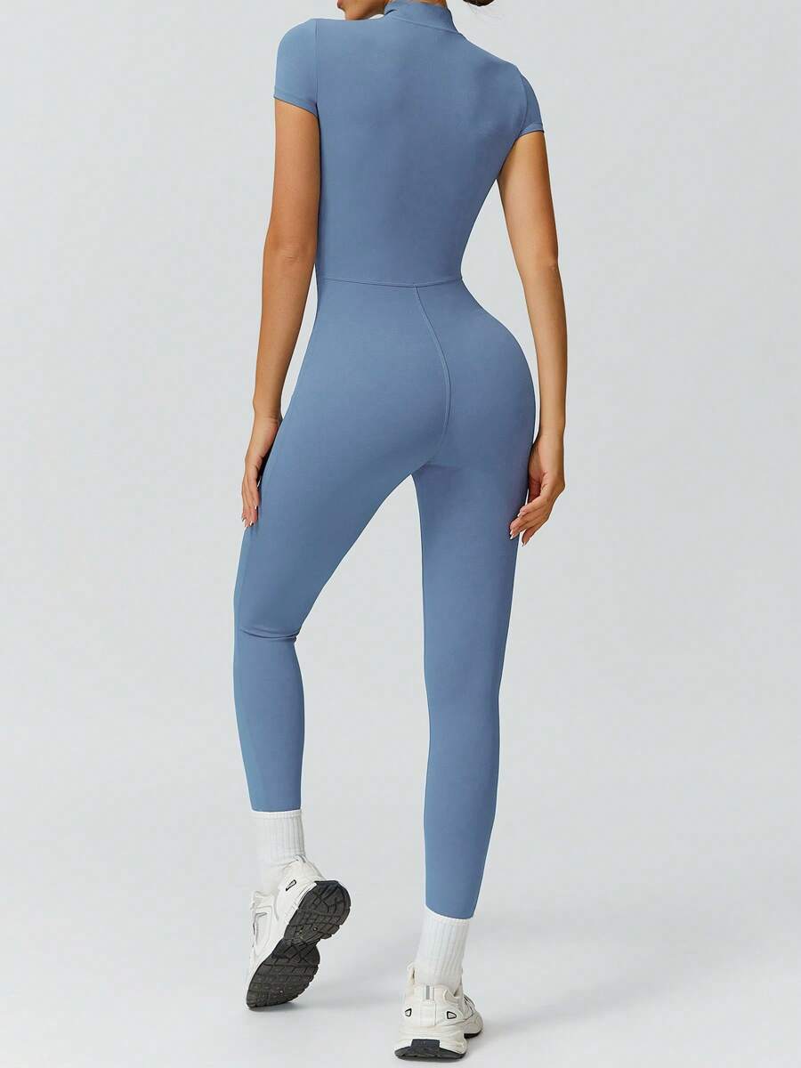 NcmRyu 1 Peça Macacão Casual Sexy Feminino com Cintura Elástica Sem Costura e Modelagem Levantadora