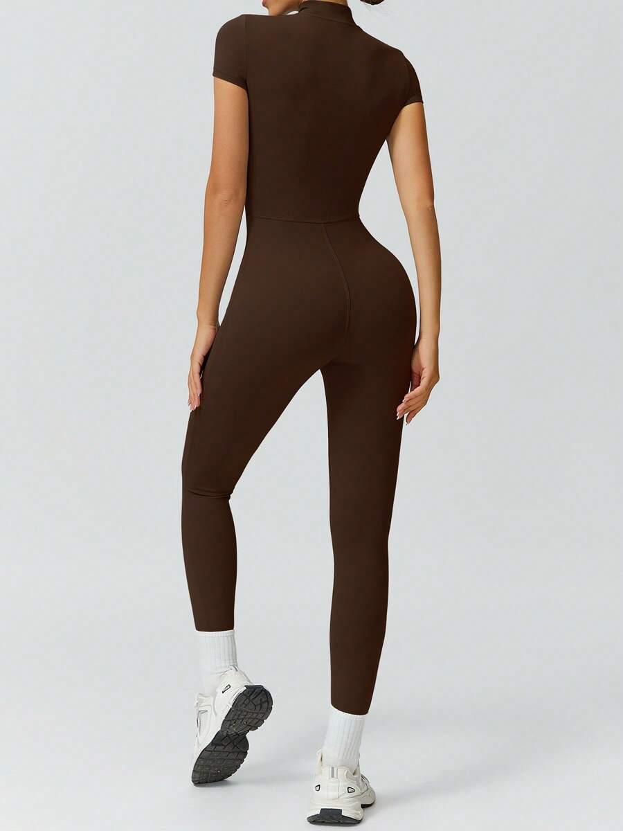 NcmRyu 1 Peça Macacão Casual Sexy Feminino com Cintura Elástica Sem Costura e Modelagem Levantadora