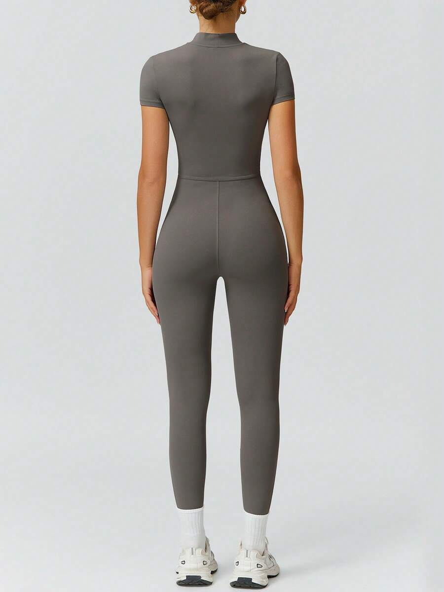 NcmRyu 1 Peça Macacão Casual Sexy Feminino com Cintura Elástica Sem Costura e Modelagem Levantadora