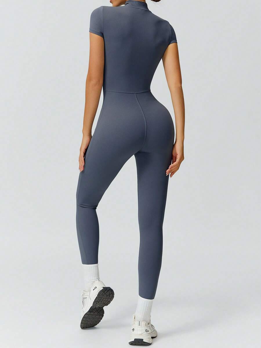 NcmRyu 1 Peça Macacão Casual Sexy Feminino com Cintura Elástica Sem Costura e Modelagem Levantadora