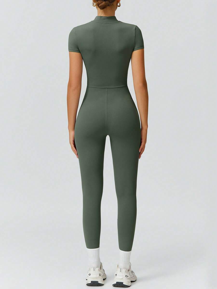 NcmRyu 1 Peça Macacão Casual Sexy Feminino com Cintura Elástica Sem Costura e Modelagem Levantadora