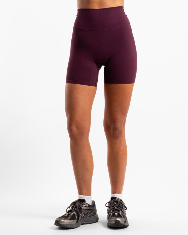 Not Your Basic 6 Inch Shorts - Plum (Invisible Scrunch)