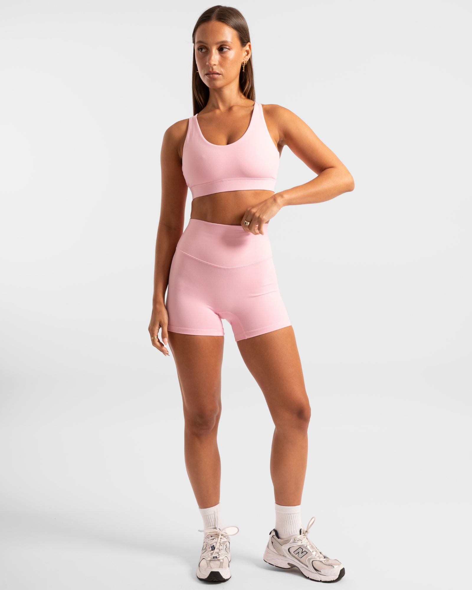 Hi-Rise Short 2.0 - Baby Pink