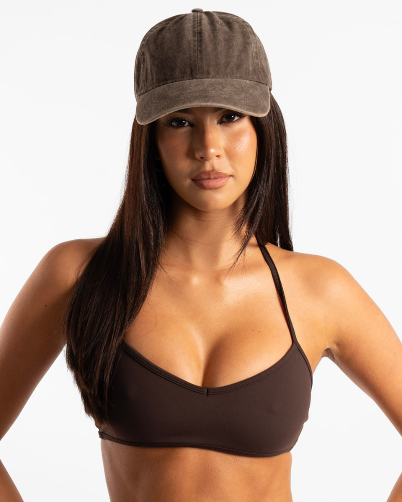 Vintage Cap - Washed Chocolate