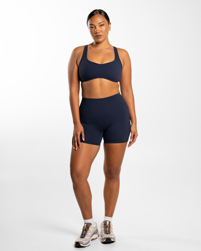 Contour Crop - Navy