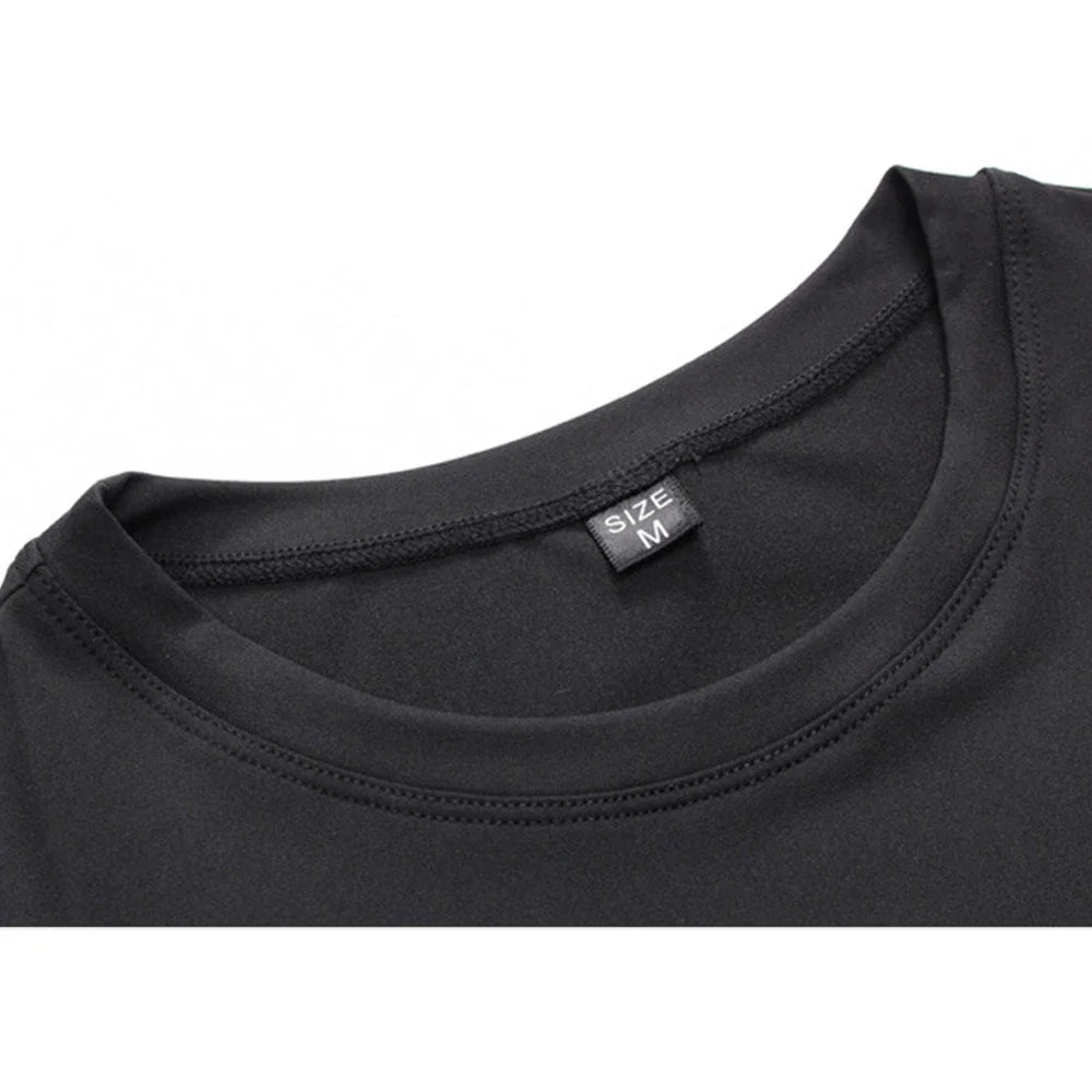 Heren Zomer Mouwloos Gecomprimeerd Shirt Fitness Vest Hardloopsport Gym Shirts Casual Hoge Kwaliteit Tops Snel Droog Heren Kleding