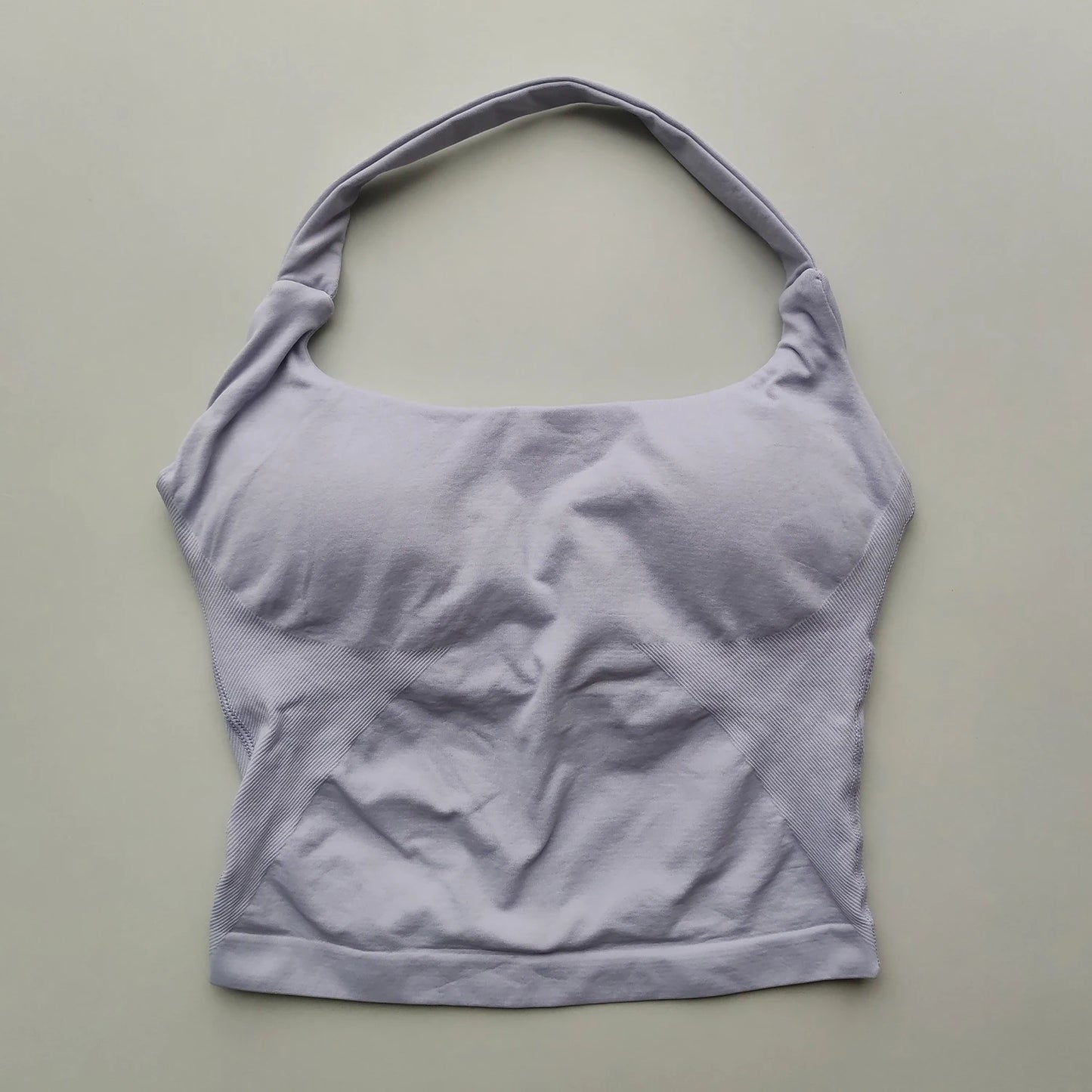 Impact haut à licou soutien-gorge de sport push-up dos nu conception Yoga débardeur Fitness entraînement vêtements de sport vêtements de sport soutiens-gorge de sport