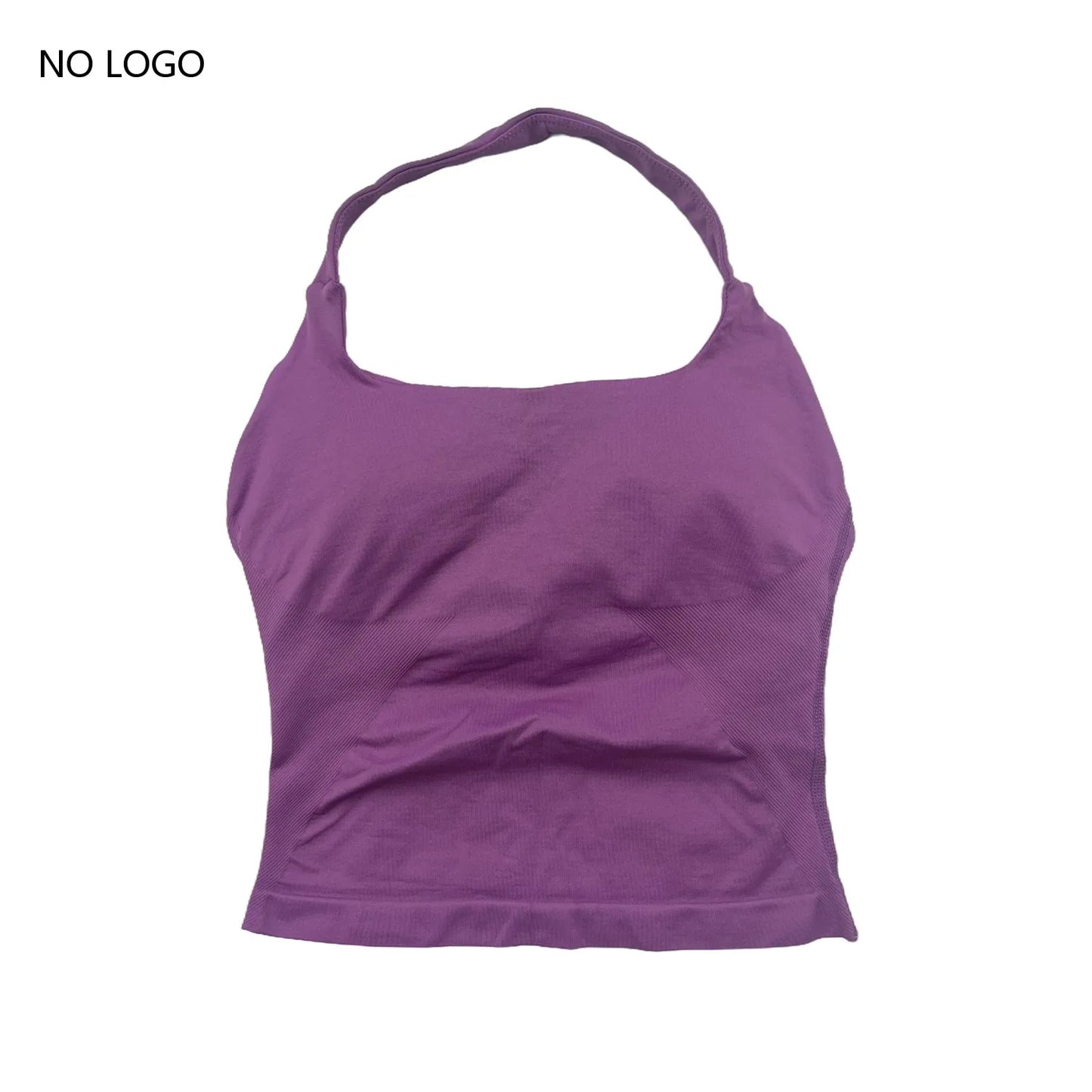 Impact haut à licou soutien-gorge de sport push-up dos nu conception Yoga débardeur Fitness entraînement vêtements de sport vêtements de sport soutiens-gorge de sport